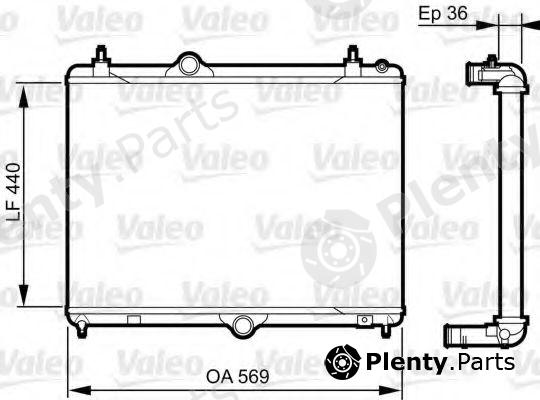  VALEO part 735371 Radiator, engine cooling