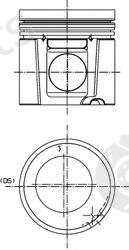  KOLBENSCHMIDT part 40278600 Piston