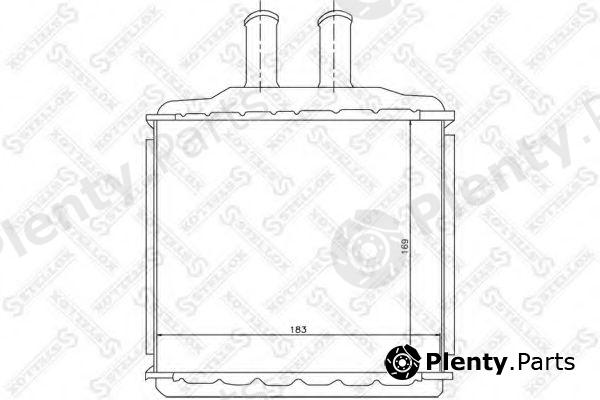  STELLOX part 10-35105-SX (1035105SX) Heat Exchanger, interior heating