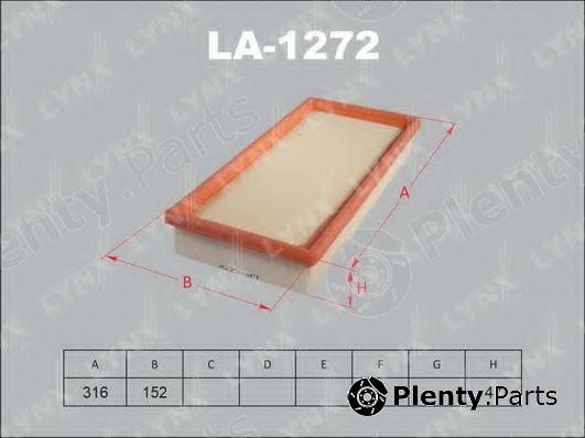  LYNXauto part LA1272 Air Filter