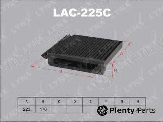 LYNXauto part LAC225C Filter, interior air