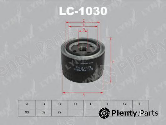  LYNXauto part LC1030 Oil Filter