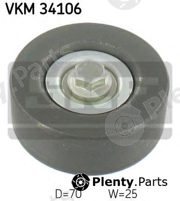  SKF part VKM34106 Deflection/Guide Pulley, v-ribbed belt