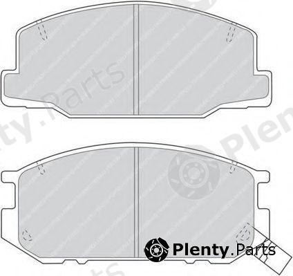  FERODO part FDB932 Brake Pad Set, disc brake