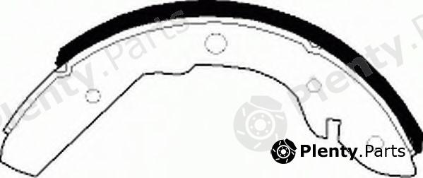  FERODO part FSB82 Brake Shoe Set