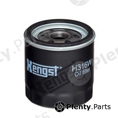 New Genuine HENGST Engine Oil Filter H316W Top German Quality