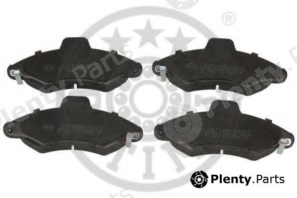 OPTIMAL part 10207 Brake Pad Set, disc brake