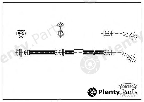  CORTECO part 19032897 Brake Hose