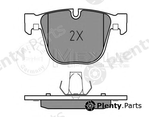  MEYLE part 0252373116 Brake Pad Set, disc brake