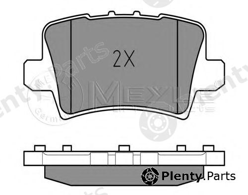  MEYLE part 0252408615/W (0252408615W) Brake Pad Set, disc brake