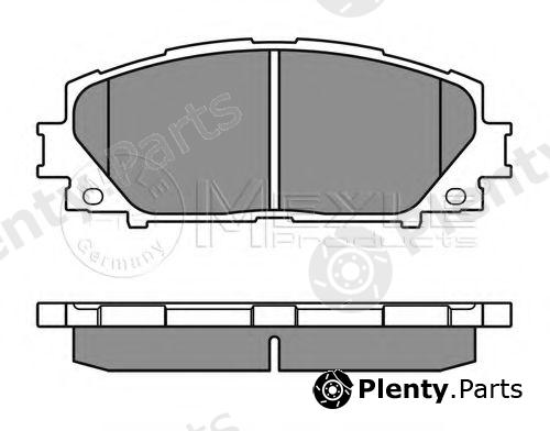  MEYLE part 0252434717 Brake Pad Set, disc brake