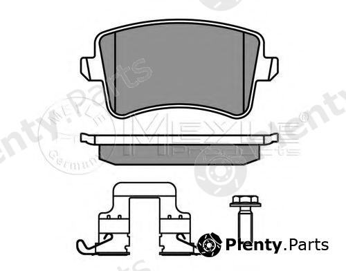  MEYLE part 0252460617-1/PD (02524606171PD) Brake Pad Set, disc brake