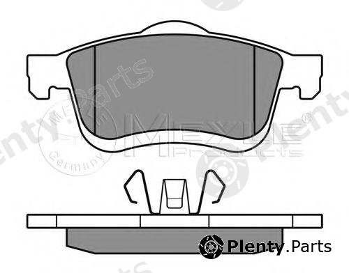  MEYLE part 0252472720/W (0252472720W) Brake Pad Set, disc brake