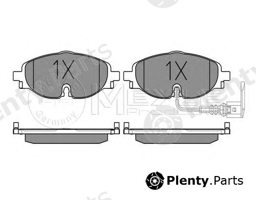  MEYLE part 0252568320 Brake Pad Set, disc brake