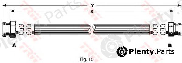  TRW part PHA174 Brake Hose