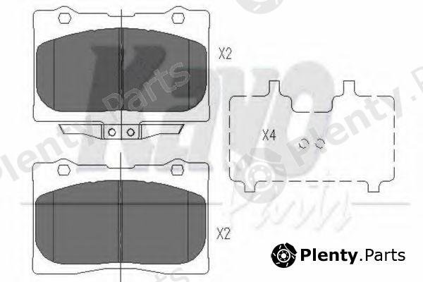  KAVO PARTS part KBP2039 Brake Pad Set, disc brake