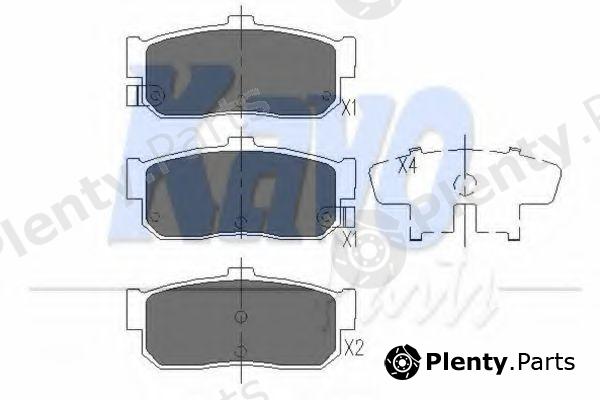  KAVO PARTS part KBP6512 Brake Pad Set, disc brake