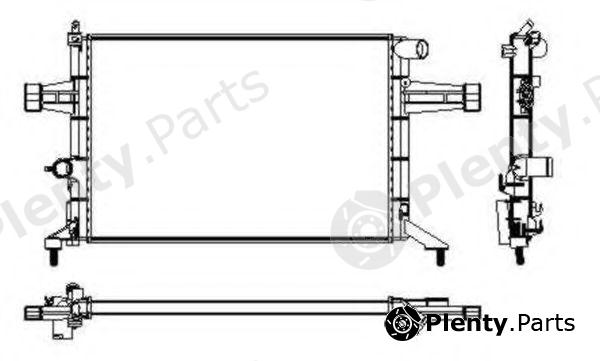 NRF part 53628 Radiator, engine cooling