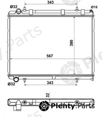  NRF part 53973 Radiator, engine cooling