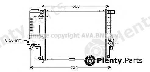  AVA QUALITY COOLING part BW2201 Radiator, engine cooling