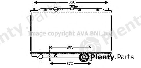  AVA QUALITY COOLING part DNA2218 Radiator, engine cooling