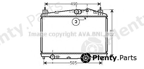  AVA QUALITY COOLING part MZ2229 Radiator, engine cooling