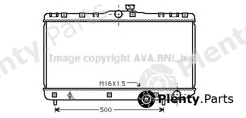  AVA QUALITY COOLING part TOA2181 Radiator, engine cooling