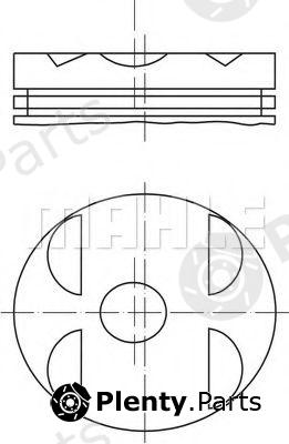  MAHLE ORIGINAL part 0010401 Piston