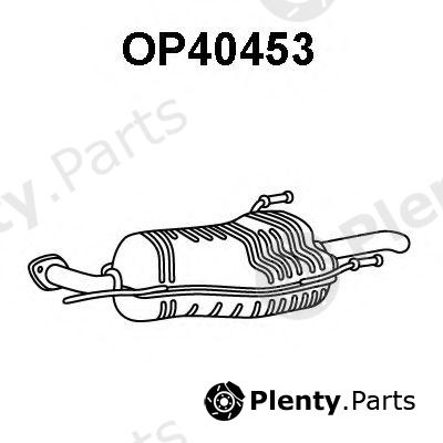  VENEPORTE part OP40453 End Silencer