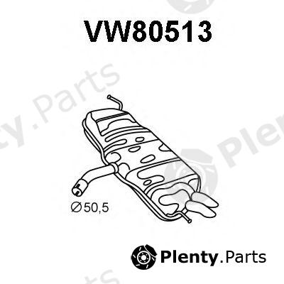  VENEPORTE part VW80513 End Silencer