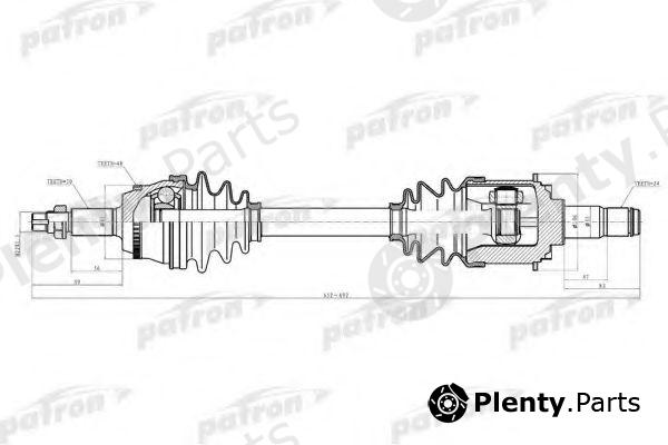  PATRON part PDS6221 Drive Shaft