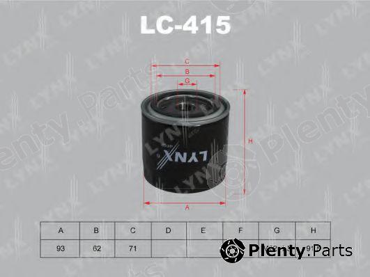  LYNXauto part LC415 Oil Filter