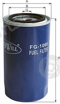  GOODWILL part FG1066 Fuel filter