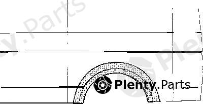  VAN WEZEL part 5858145 Sidewall
