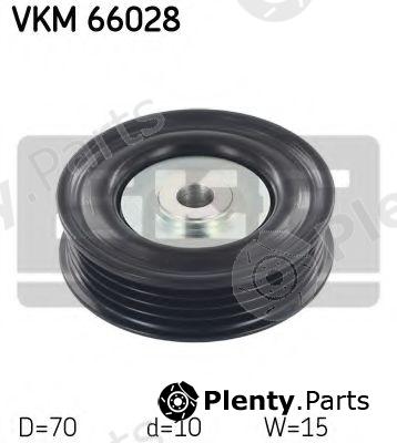  SKF part VKM66028 Deflection/Guide Pulley, v-ribbed belt