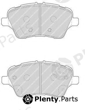  FERODO part FDB4612 Brake Pad Set, disc brake