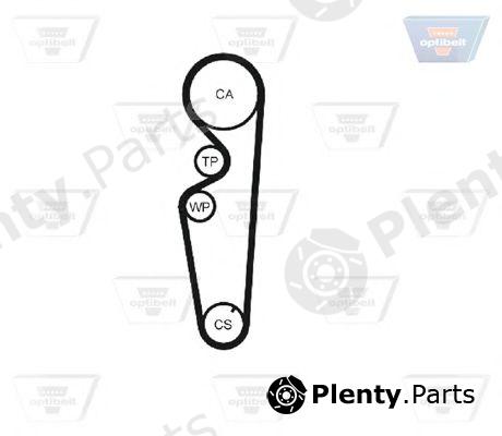  OPTIBELT part ZRK1243 Timing Belt