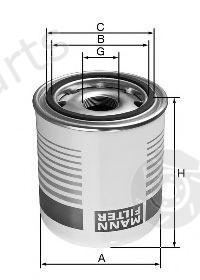  MANN-FILTER part TB1396X Air Dryer Cartridge, compressed-air system