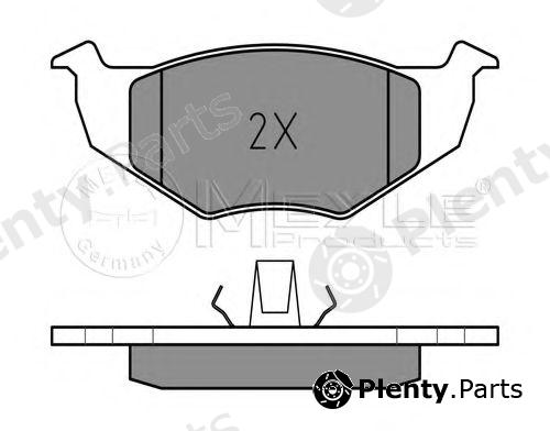  MEYLE part 0252186617 Brake Pad Set, disc brake