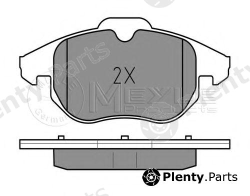  MEYLE part 0252340220 Brake Pad Set, disc brake