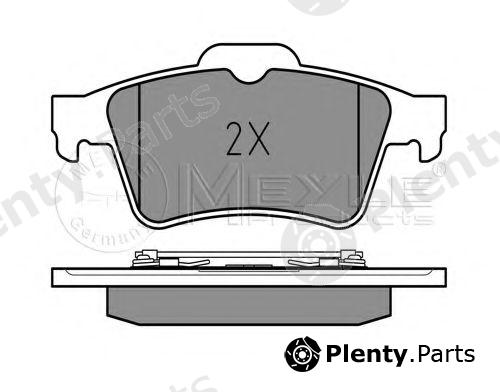  MEYLE part 0252348216 Brake Pad Set, disc brake