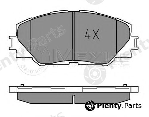  MEYLE part 0252433717 Brake Pad Set, disc brake