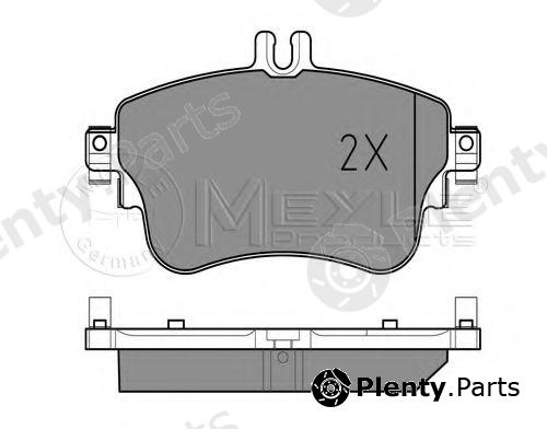  MEYLE part 0252532619 Brake Pad Set, disc brake
