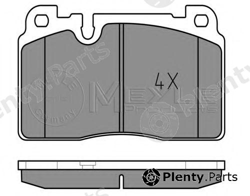  MEYLE part 0252564316 Brake Pad Set, disc brake