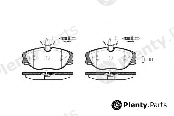  REMSA part 21802 Brake Pad Set, disc brake