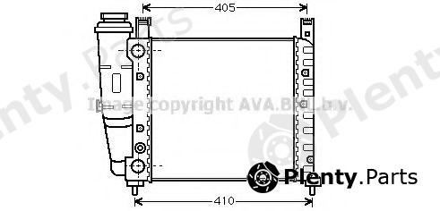  AVA QUALITY COOLING part FT2076 Radiator, engine cooling