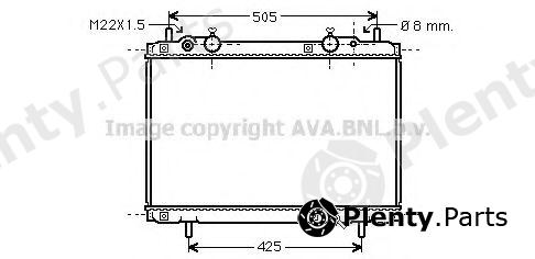  AVA QUALITY COOLING part FT2180 Radiator, engine cooling