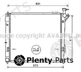  AVA QUALITY COOLING part HY2346 Radiator, engine cooling