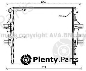  AVA QUALITY COOLING part IV2125 Radiator, engine cooling