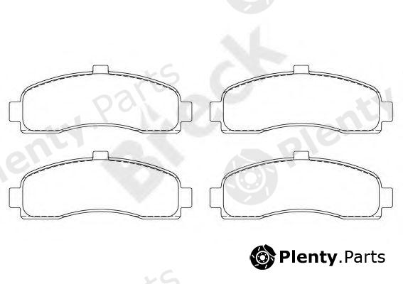  BRECK part 216260070200 Brake Pad Set, disc brake
